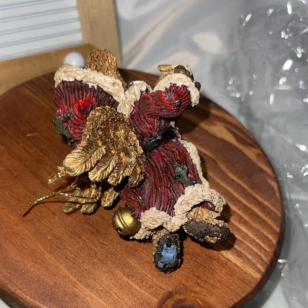 1995 Boyds Bearstone Christmas Ornament – Edmond Angel “Believe” – Vintage